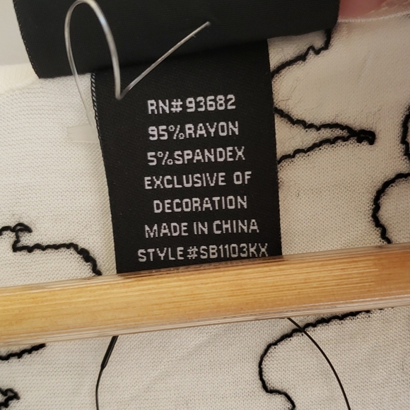 Anthropologie Liv Los Angeles Plus Size 2X Peasant Boho Embroidery Top - Picture 2 of 3